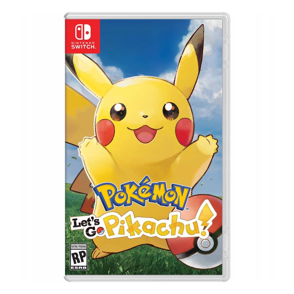 Juego Nintendo Switch Pokemon Lets Go Pikachu