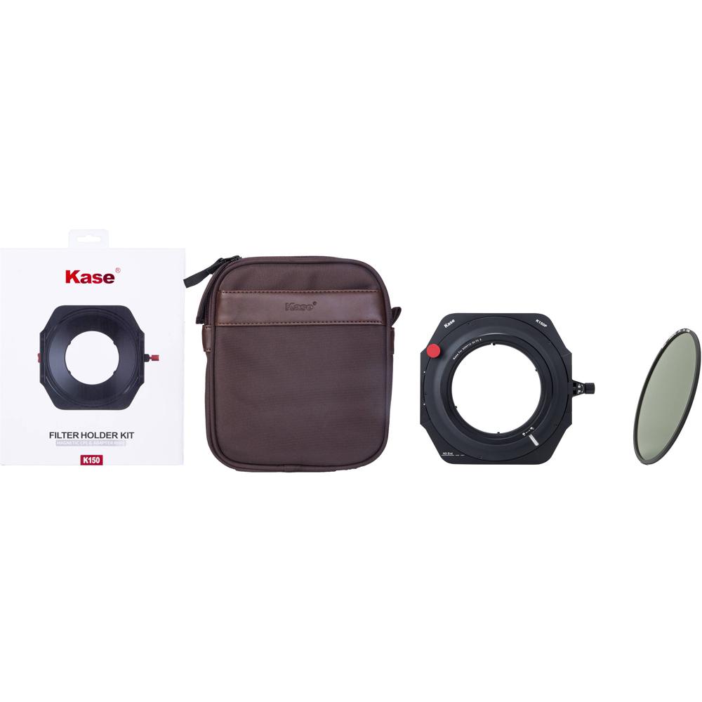 Kase Filtro K150P para Sony FE 12-24mm f/2.8 GM - Soporte de Filtros de 150mm con Polariza