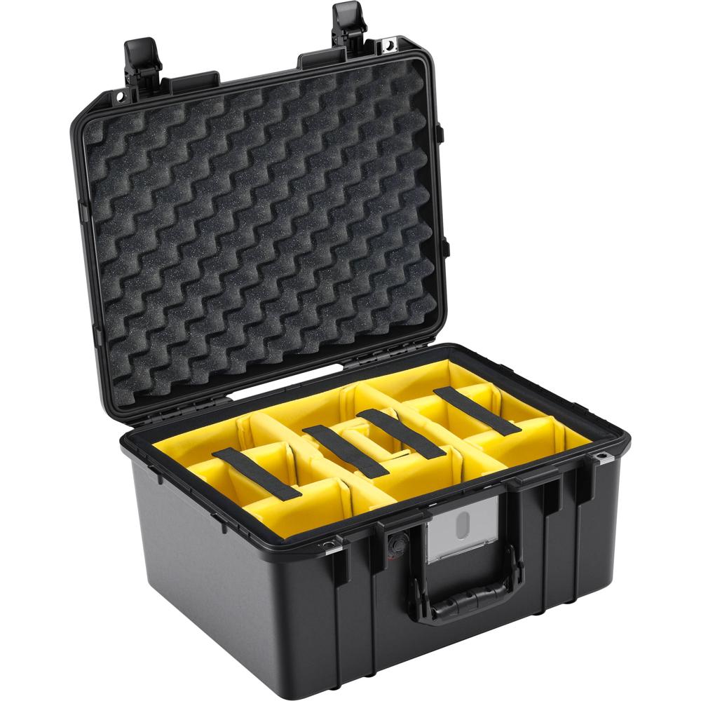 Pelican 1557AirWD Funda Dura con Inserto Divisor Acolchado - 17.3 x 13 x 9.8"" - Impermeabl