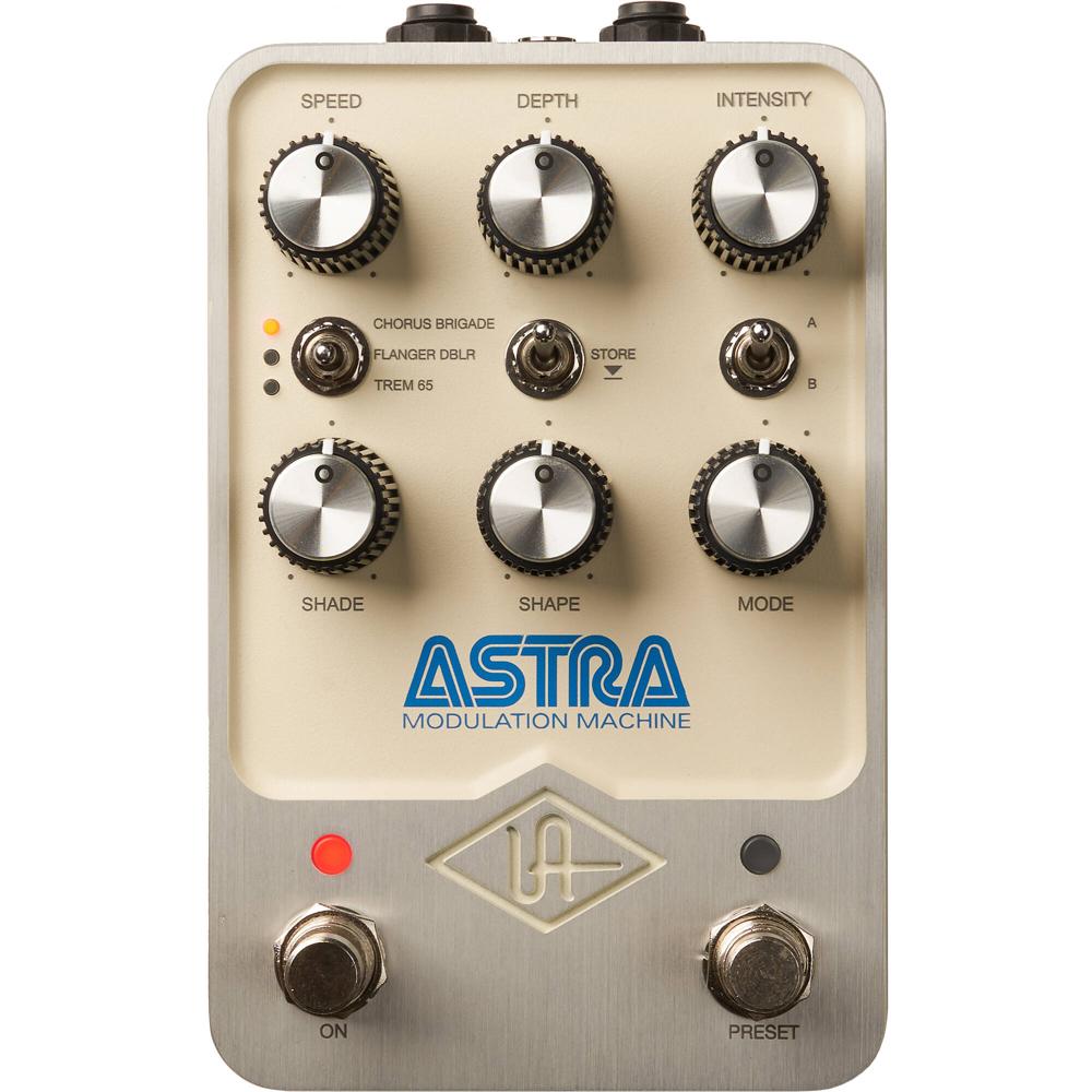 Universal Audio UAFX Astra Pedal de Efectos de Modulación Estéreo con Chorus, Flanger y