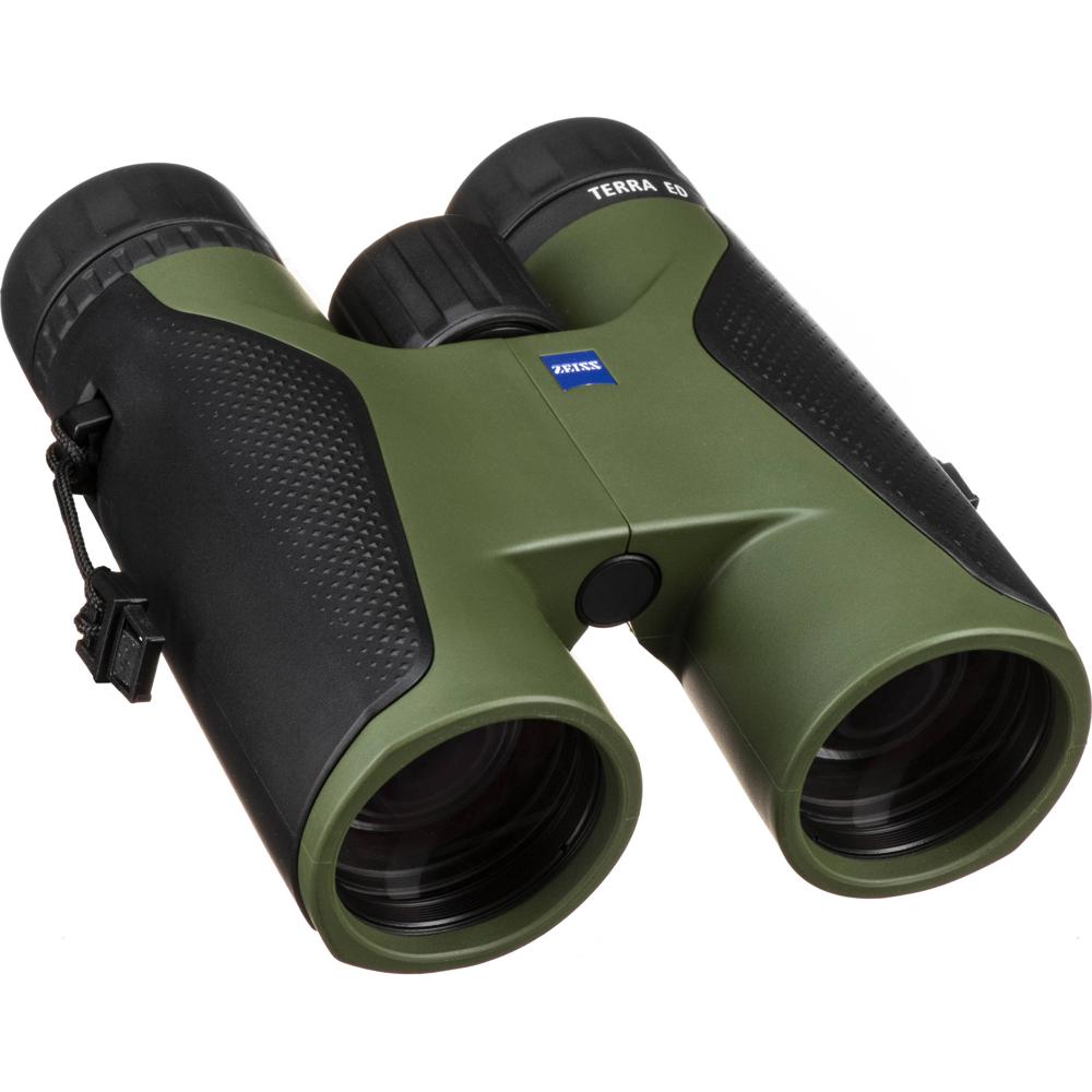 ZEISS Binoculares 8x42 Terra ED Verde - Prismas Schmidt-Pechan, Vidrio SCHOTT ED, Cuerpo d
