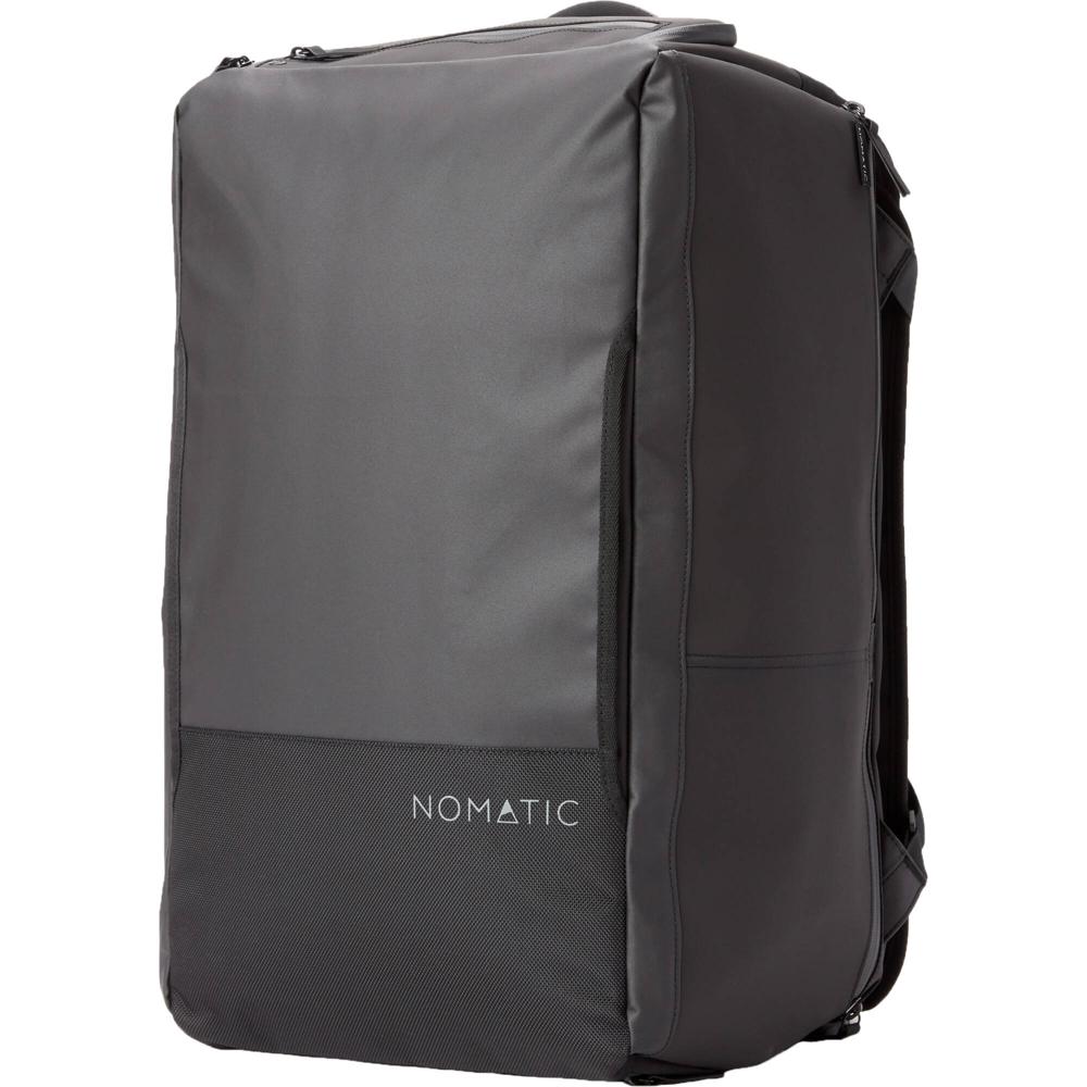 Nomatic Travel Bag V2 40L - Mochila de Viaje Negra con Compartimento para Zapatos y Protec