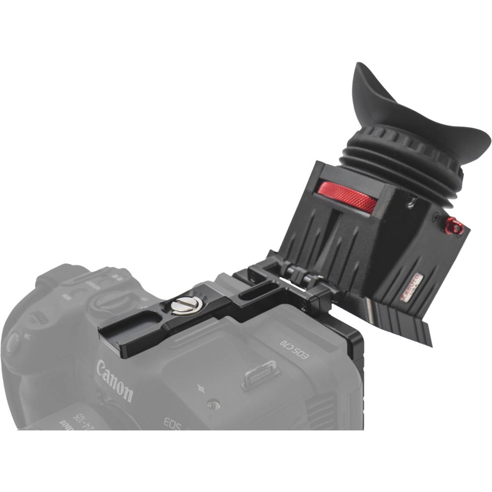 Zacuto Coldshoe Z-Finder para Canon C70 - Montaje seguro, acceso fácil a la pantalla LCD