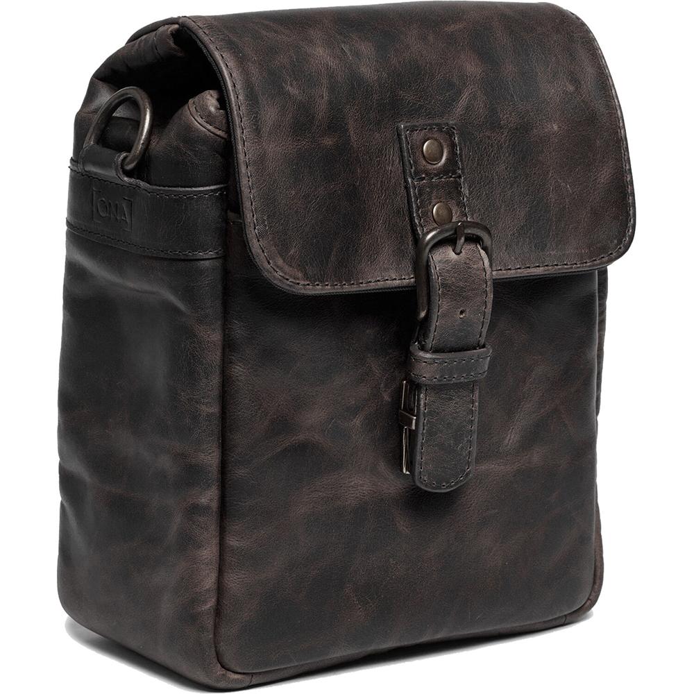 ONA Bolsa para Cámara Bond Street (Dark Truffle) - Estilo Mensajero, Piel, Interior Acolc