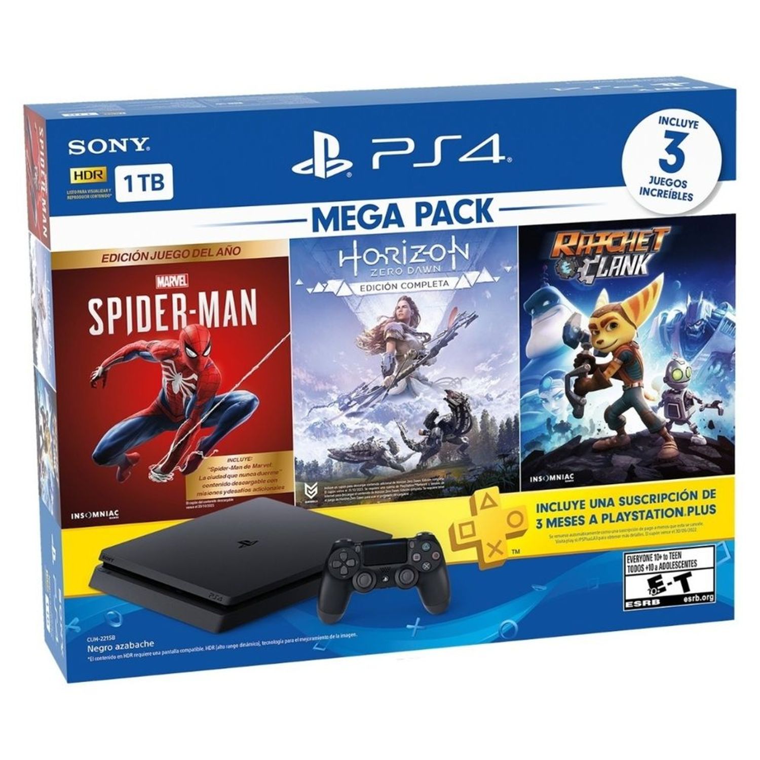 Consola PlayStation 4 Mega Pack 15 - Oechsle