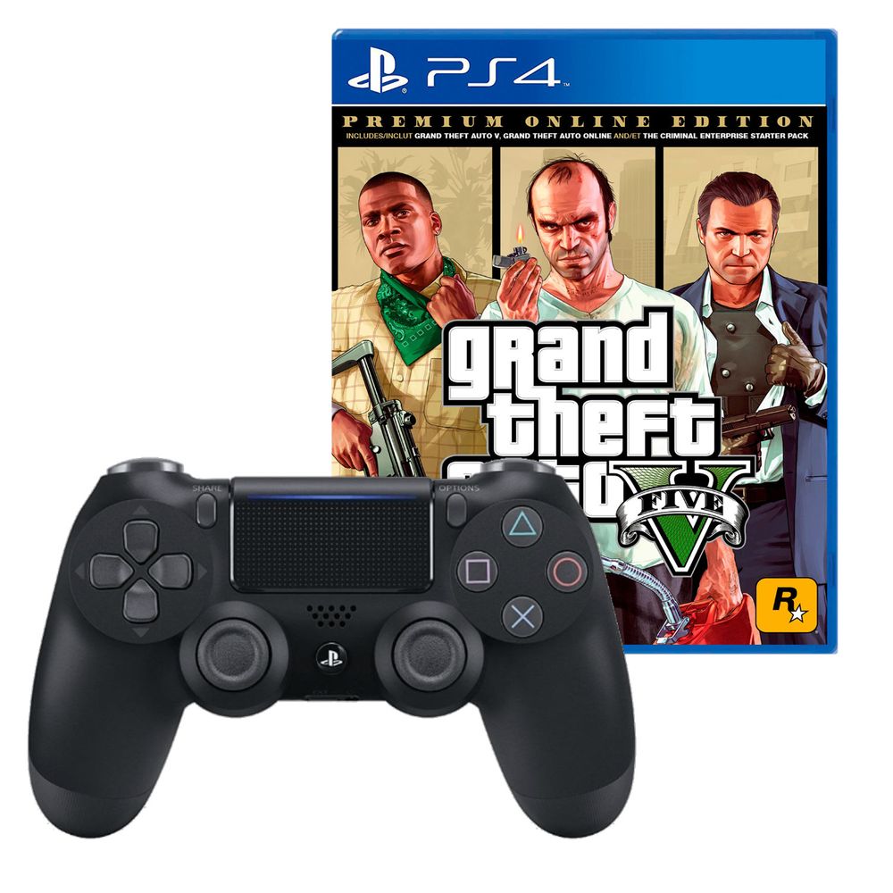 Mando PS4 Sony Nuevo V2 Negro - Promart