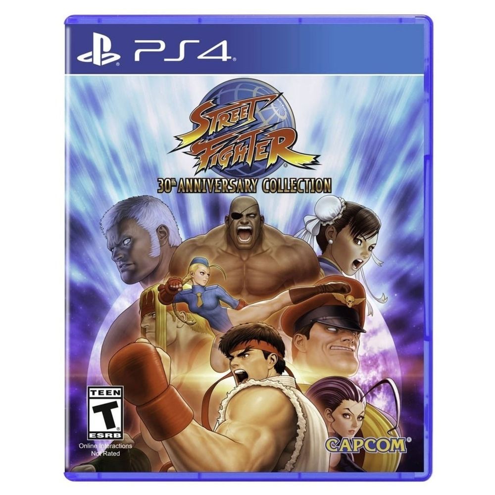 Juego Ps4 Street Fighter 30 Anniversary Collection