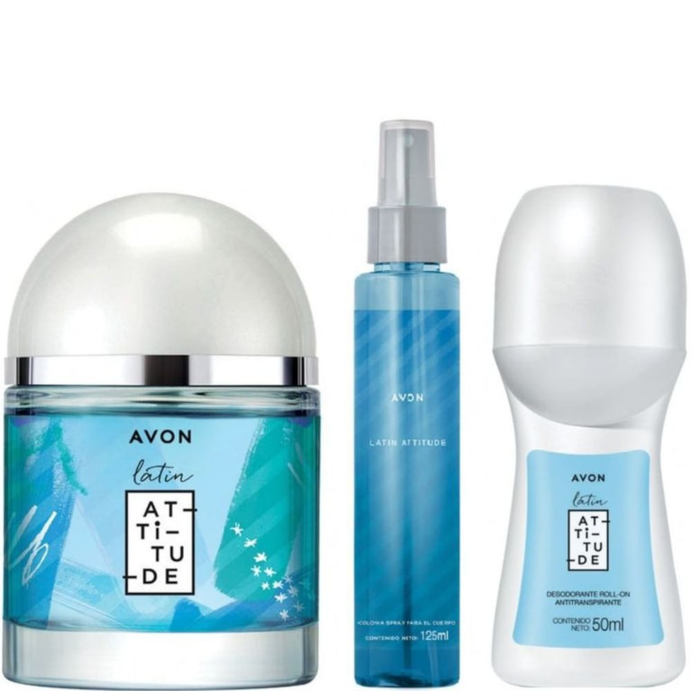 Pack x3 Latin Attitude por Avon