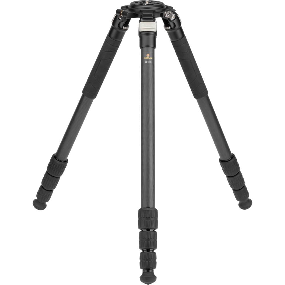 Robus Tripode de Carbono RC-5570 Vantage Series 3 - Capacidad de Carga 55 lb, Altura Máxi