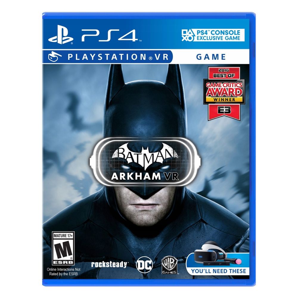 Juego Ps4 Batman Arkham VR