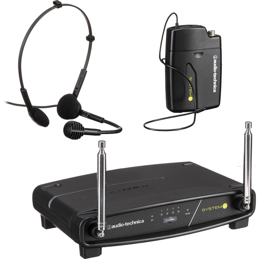 Audio-Technica Sistema Inalámbrico ATW-901A/H VHF con Micrófono Headworn PRO 8HEcW