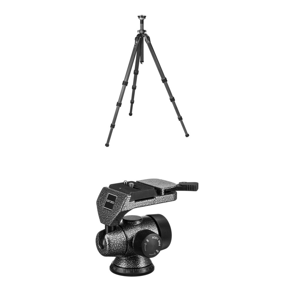Gitzo Tripode de Carbono GT3542L Mountaineer Serie 3 con Cabezal de Bola GH2750QR Serie 2