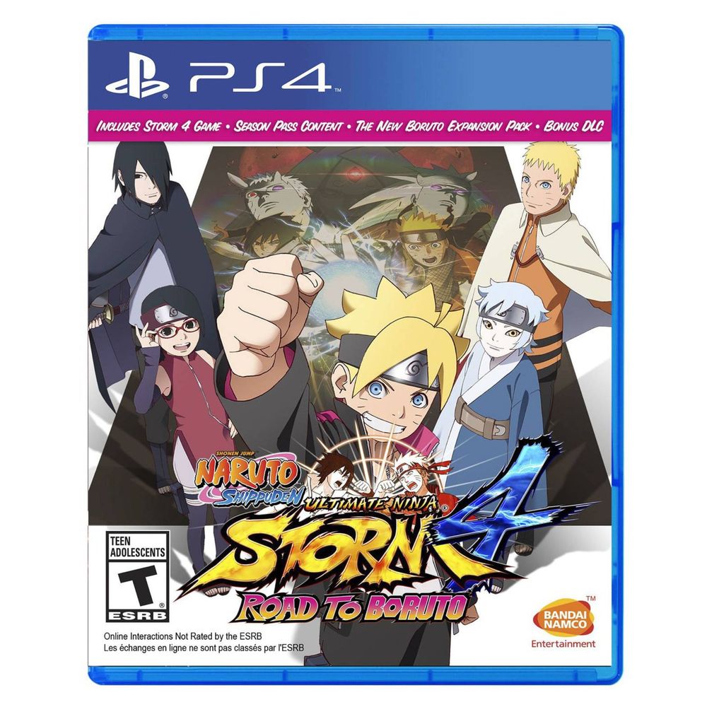 Juego Ps4 Naruto Shippuden Ultimate Ninja Storm 4 Road To Boruto