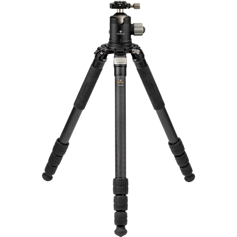 Robus Tripode de Carbono RC-8860 Vantage Series 5 con Cabezal de Bola Triple RTS-1050