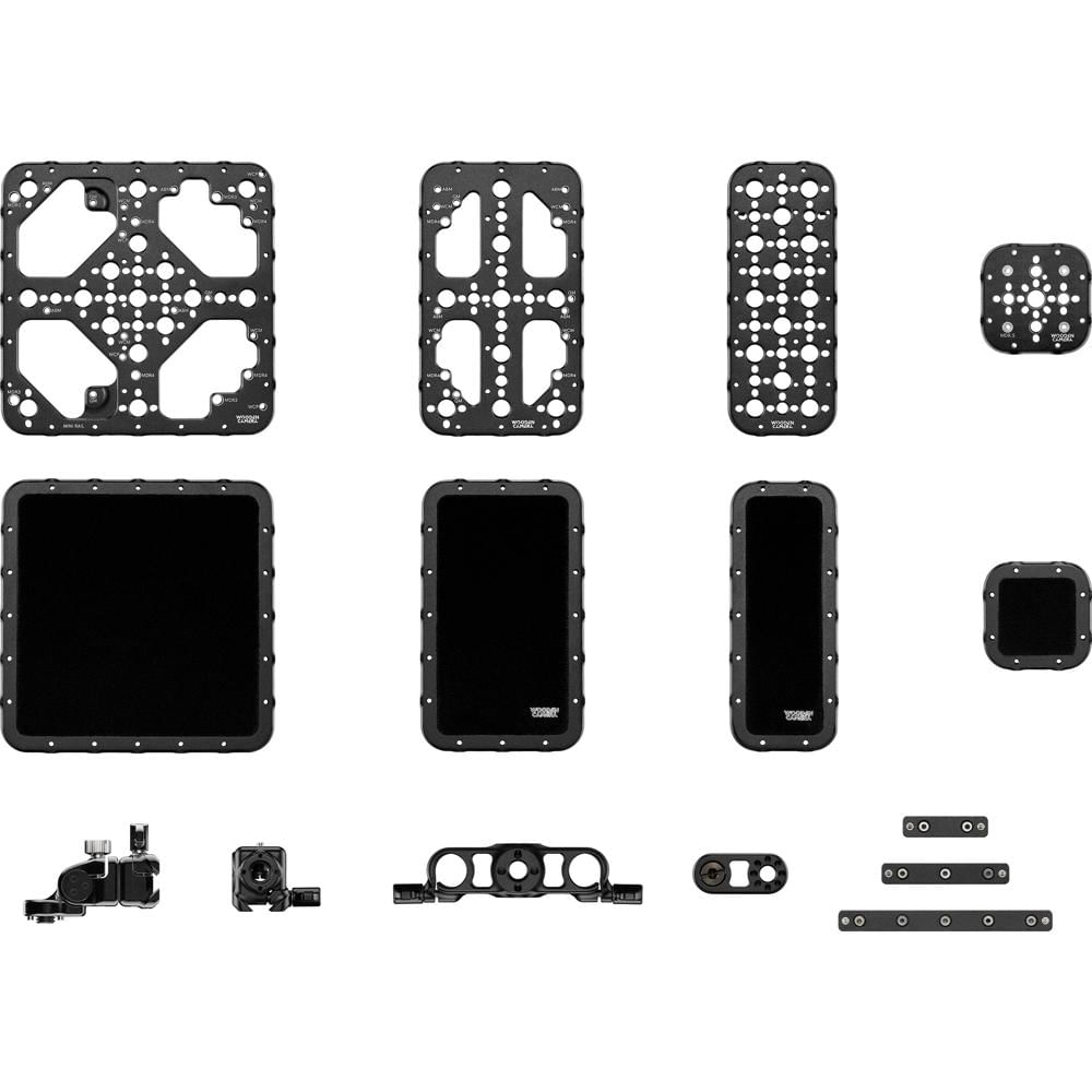 Wooden Camera Sistema de Placa de Accesorios Completo 15mm con Placas de Aluminio Duradera
