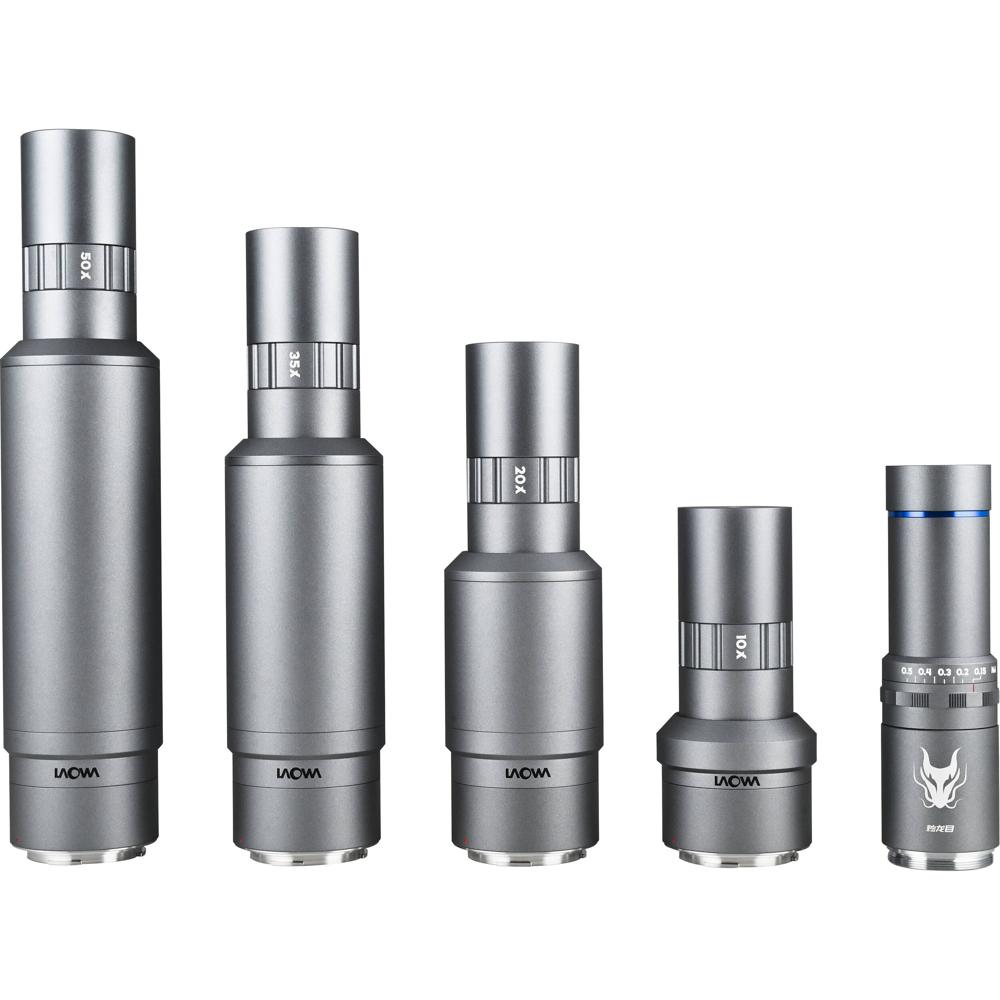Venus Optics Laowa Aurogon FF 10-50x NA0.5 Supermicro APO Lens - Sistema de Lente Apochrom