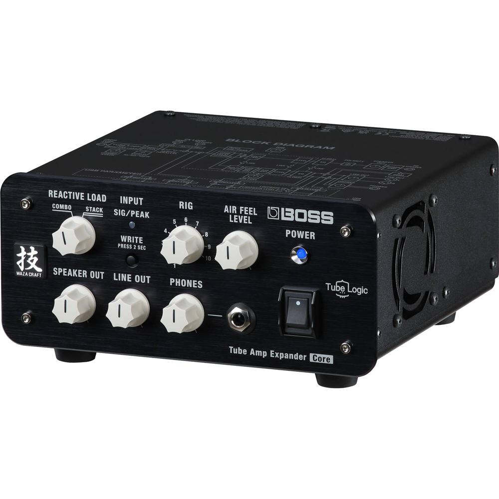 BOSS WAZA Tube Amp Expander Core - Load Box y Modelador de Cabinas con 22 Cabs y 5 Micróf