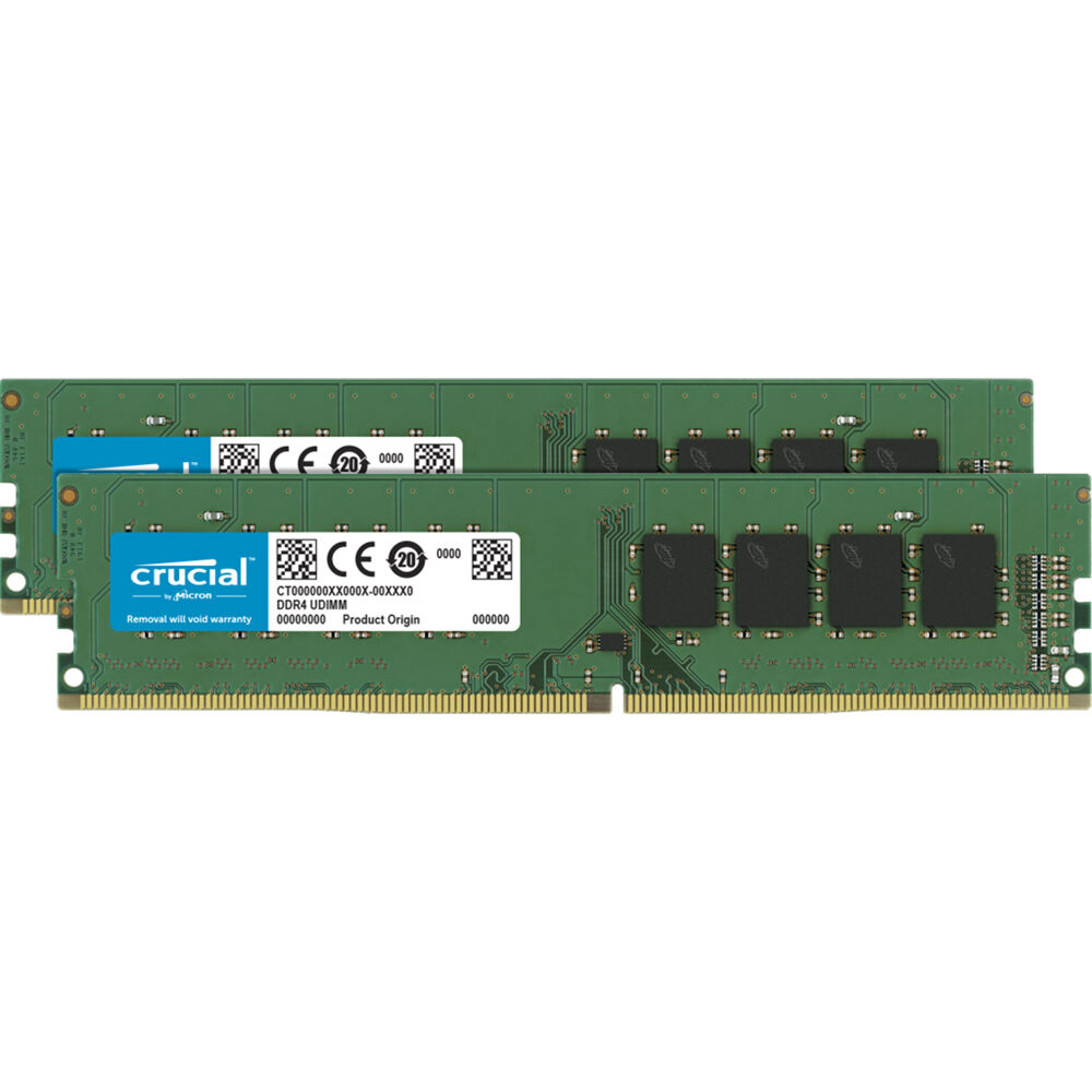 Crucial Memoria RAM DDR4 64GB (2 x 32GB) 3200 MHz UDIMM CL22