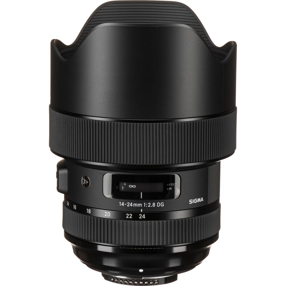 Sigma 14-24mm f/2.8 DG HSM Art Lens para Nikon F - Apertura constante f/2.8, Motor HSM, 9