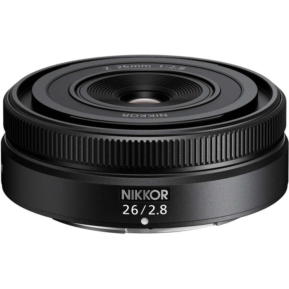 Nikon NIKKOR Z 26mm f/2.8 - Lente Prime Compacta, Sellado contra Climas, Motor STM, 3 Elem