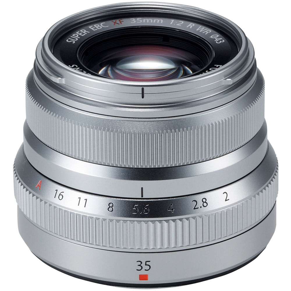 FUJIFILM XF 35mm f/2 R WR Lens - Objetivo X-Mount APS-C, Abertura f/2, Sellado contra Clim