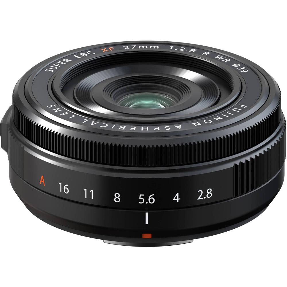 FUJIFILM XF 27mm f/2.8 R WR - Lente X-Mount APS-C, Abertura f/2.8, Sellado contra Climas A