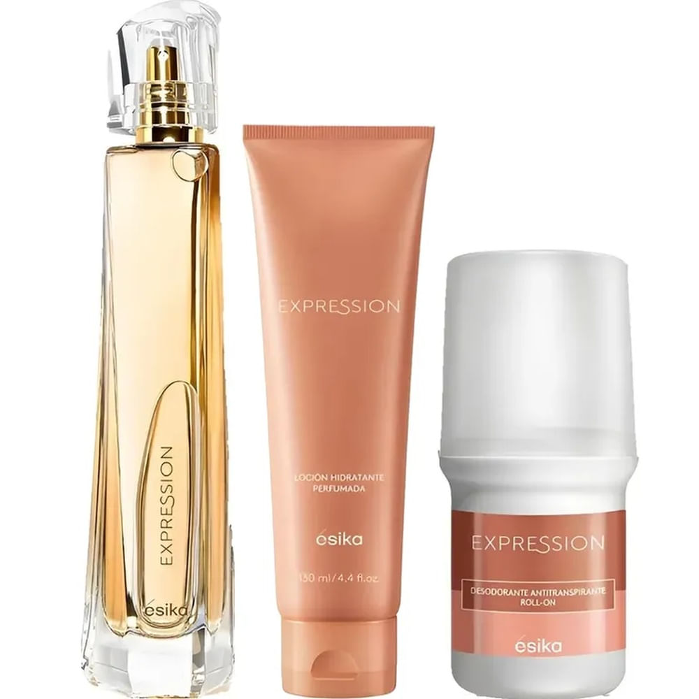 PACK X3 EXPRESSION de Esika Aroma Floral para mujer
