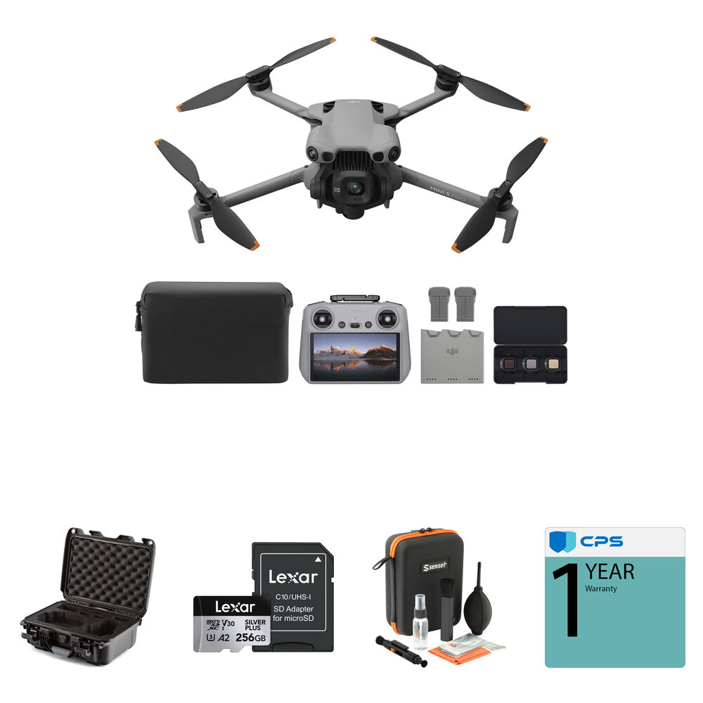 DJI Mini 5 Pro Drone RC2 Fly More Combo Plus - Sensor CMOS de 1"" 50MP, Video 4K60 HDR, Gim