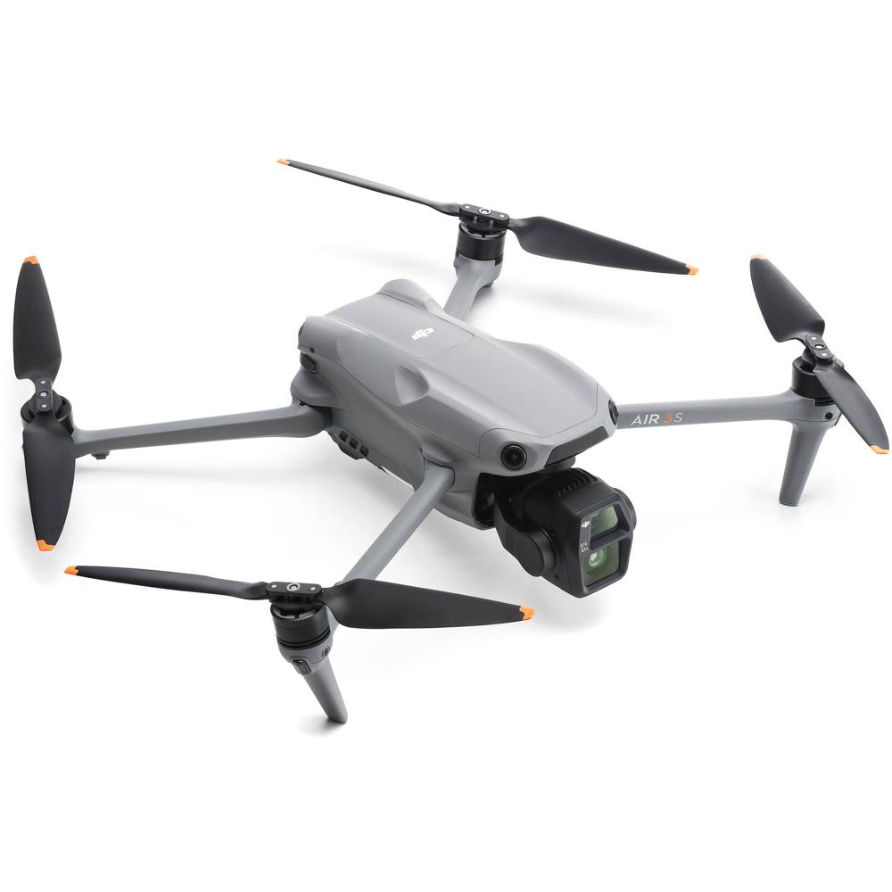DJI Drone Air 3S Fly More Combo con Control Remoto RC-N3 - Doble Cámara 24mm y 70mm, Sens