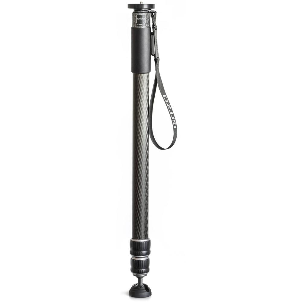 Gitzo Monopod GM4532 Series 4 Carbon Fiber 3 Secciones 77.2 lb Capacidad de Carga 64.2"" Al