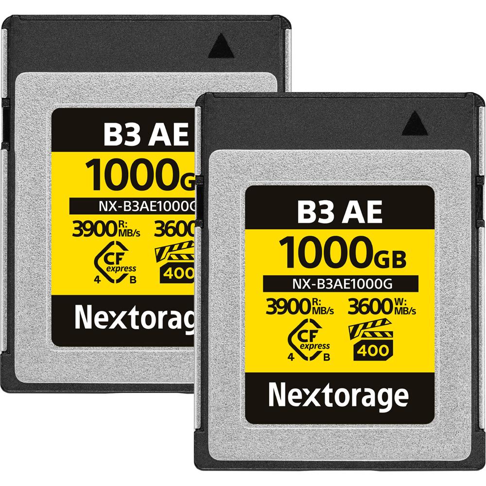 Nextorage Tarjeta de Memoria CFexpress 4.0 Type B 1TB NX-B3AE - Velocidades de Lectura 390