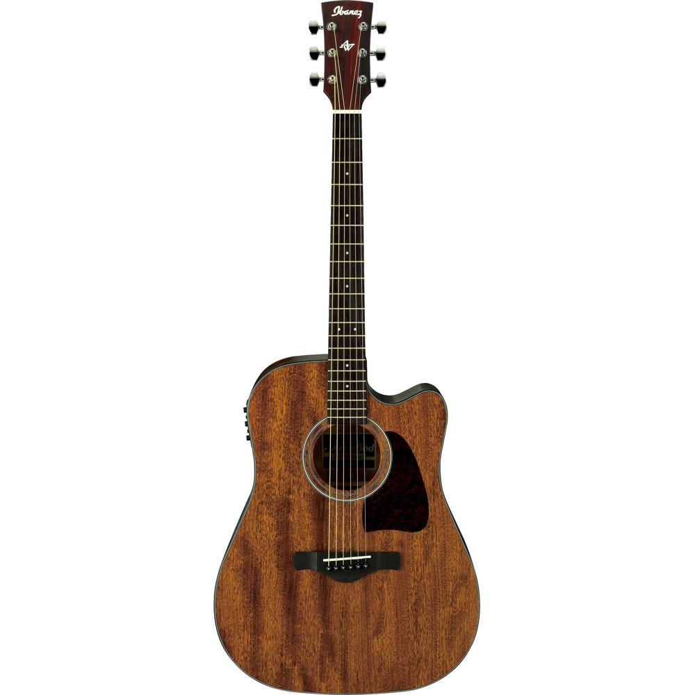 Ibanez AW54CE Guitarra Acústica/Electrica Dreadnought de Caoba con Preamp AEQ-SP2 y Pasti