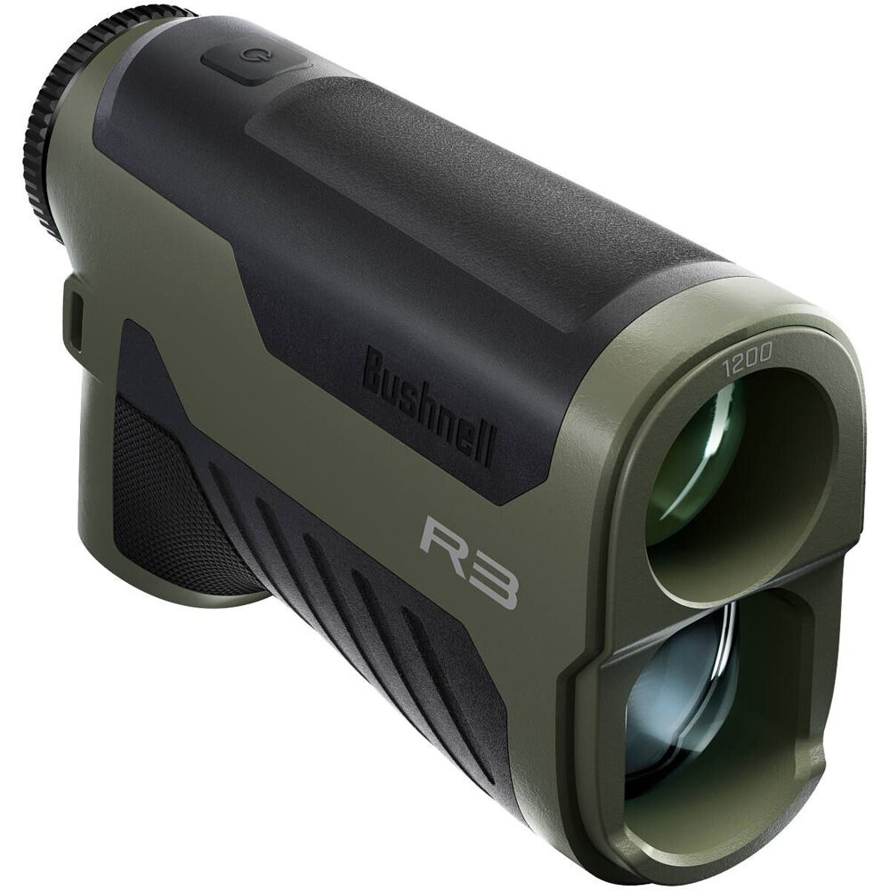 Bushnell R3 2000 Laser Rangefinder 6x25mm con Compensación de Ángulo y Recubrimiento Hid