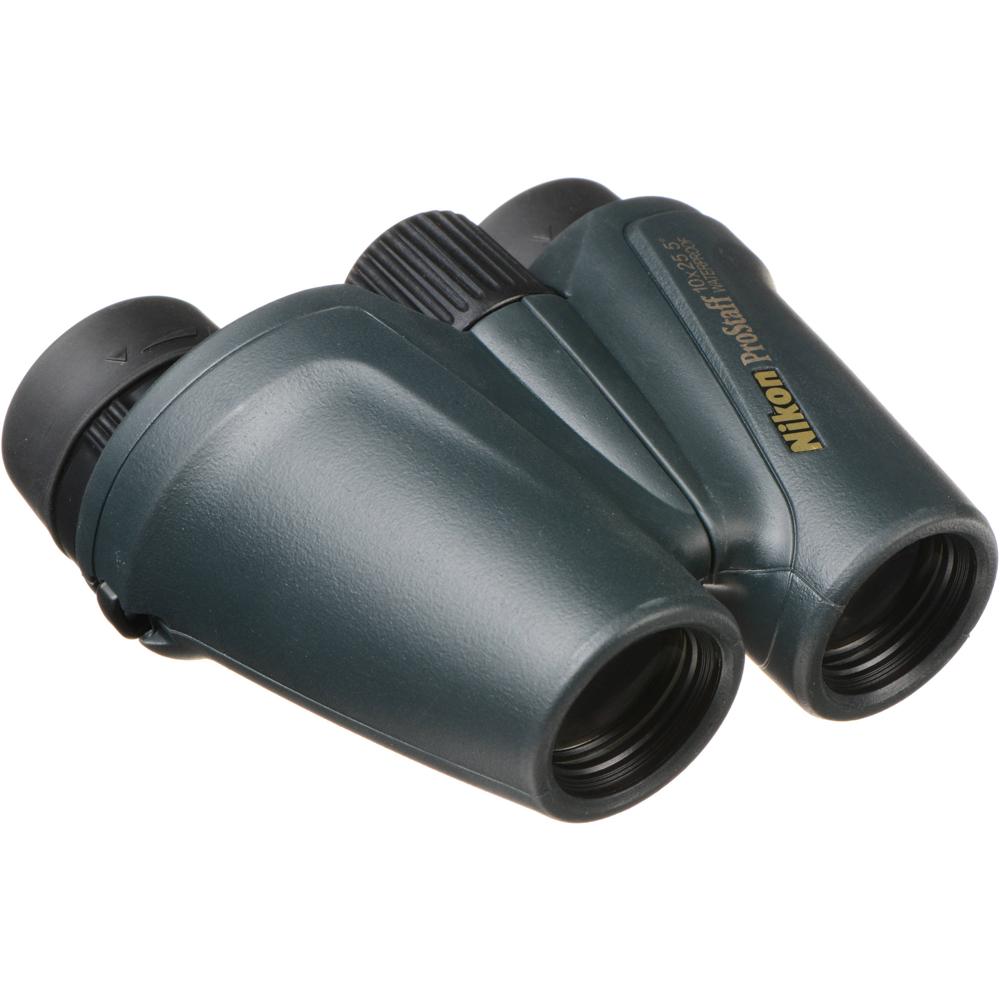 Nikon Binoculares 10x25 ProStaff ATB - Prismas BAK4, Lentes Asféricas, Impermeables