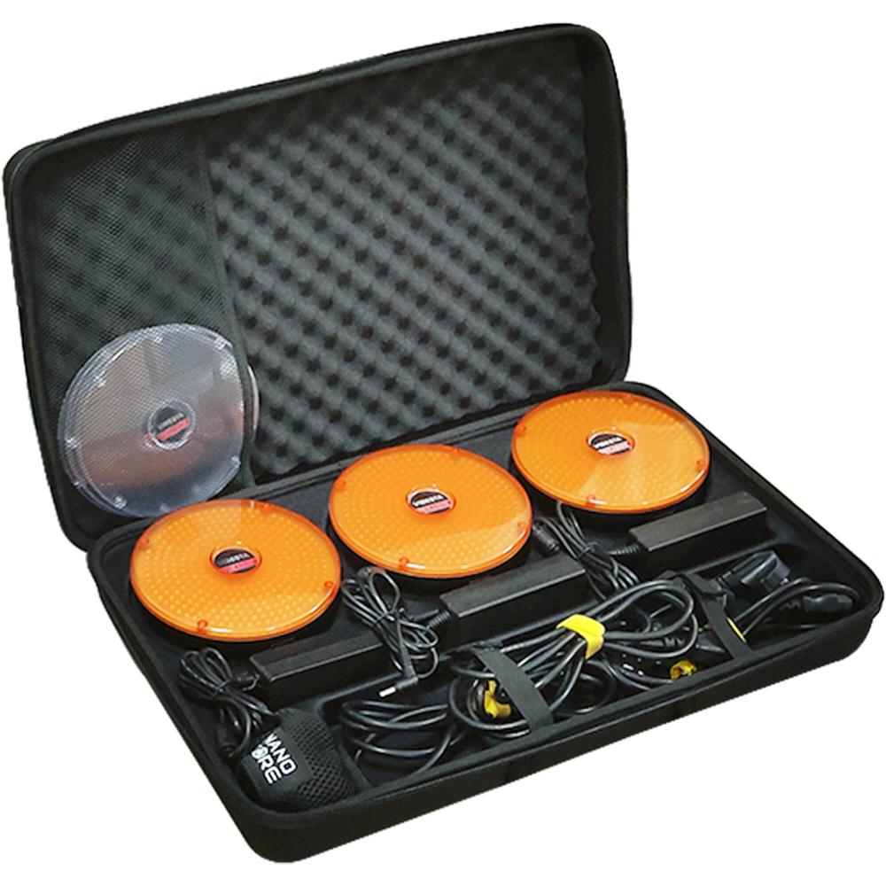 Vibesta Kit de Iluminación Peragos Disc 304P - 3 Luces LED 5600K, Adaptador AC, Estuche I