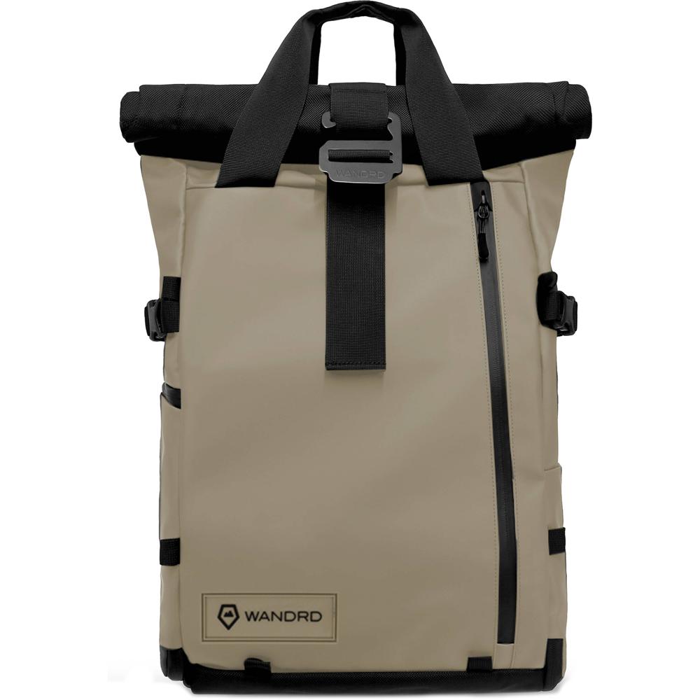 WANDRD Mochila PRVKE V3 Yuma Tan 21L con Acceso Lateral y Cierre Expandible