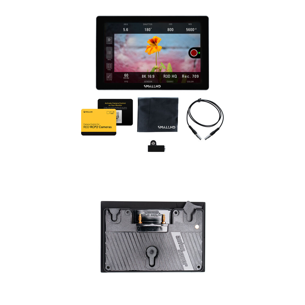 SmallHD INDIE 7 Monitor 7"" 1920 x 1200 Touchscreen con Control RCP2 para KOMODO/DSMC3 y Pl
