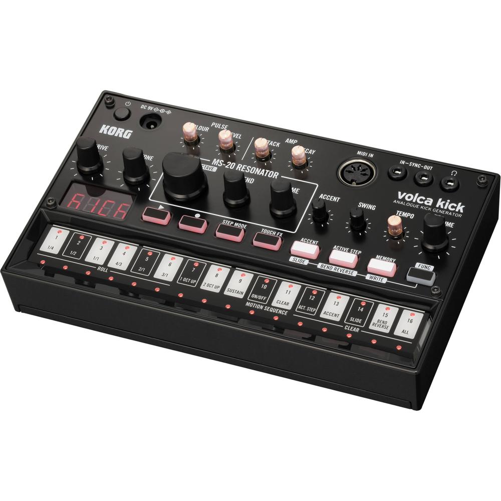 Korg Volca Kick - Generador de Kick Analógico con Secuenciador de 16 Pasos