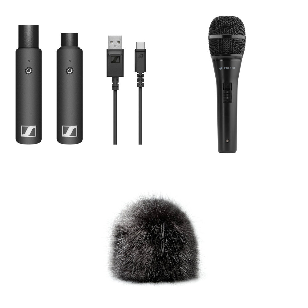 Sennheiser XSW-D XLR BASE SET Sistema de Micrófono Inalámbrico Digital con Micrófono de