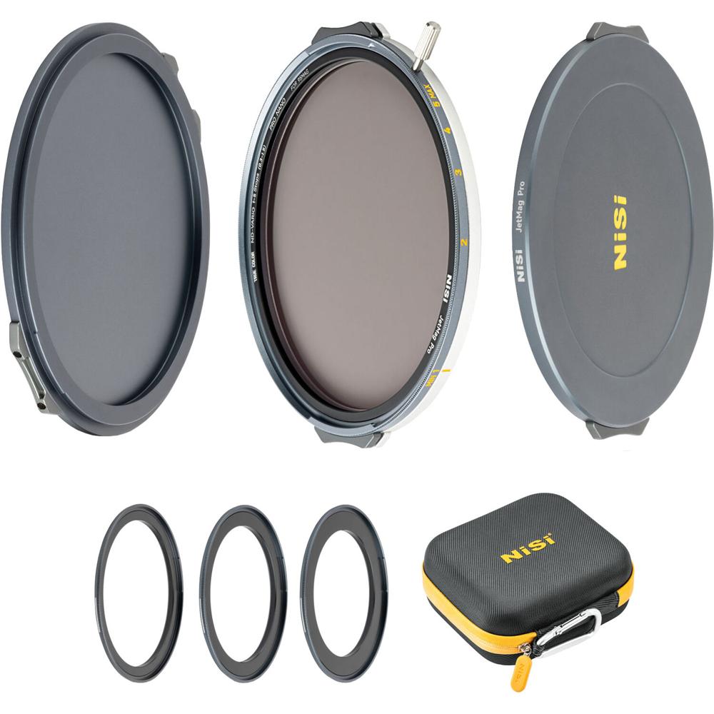 NiSi Kit de Filtros Magnéticos JetMag Pro 95MAG (95mm) - Filtro ND Variable de 1 a 5 Paso