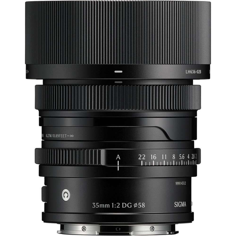 Sigma 35mm f/2 DG Contemporary Lens L-Mount - Compact, Rápido y Resistente al Polvo
