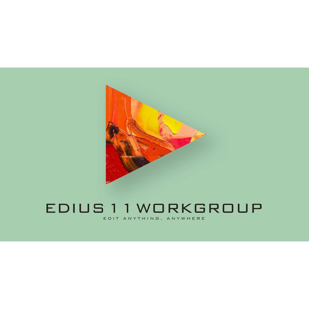 Grass Valley EDIUS 11 Workgroup Software de Edición No Lineal Upgrade para EDIUS 2-9 & ED