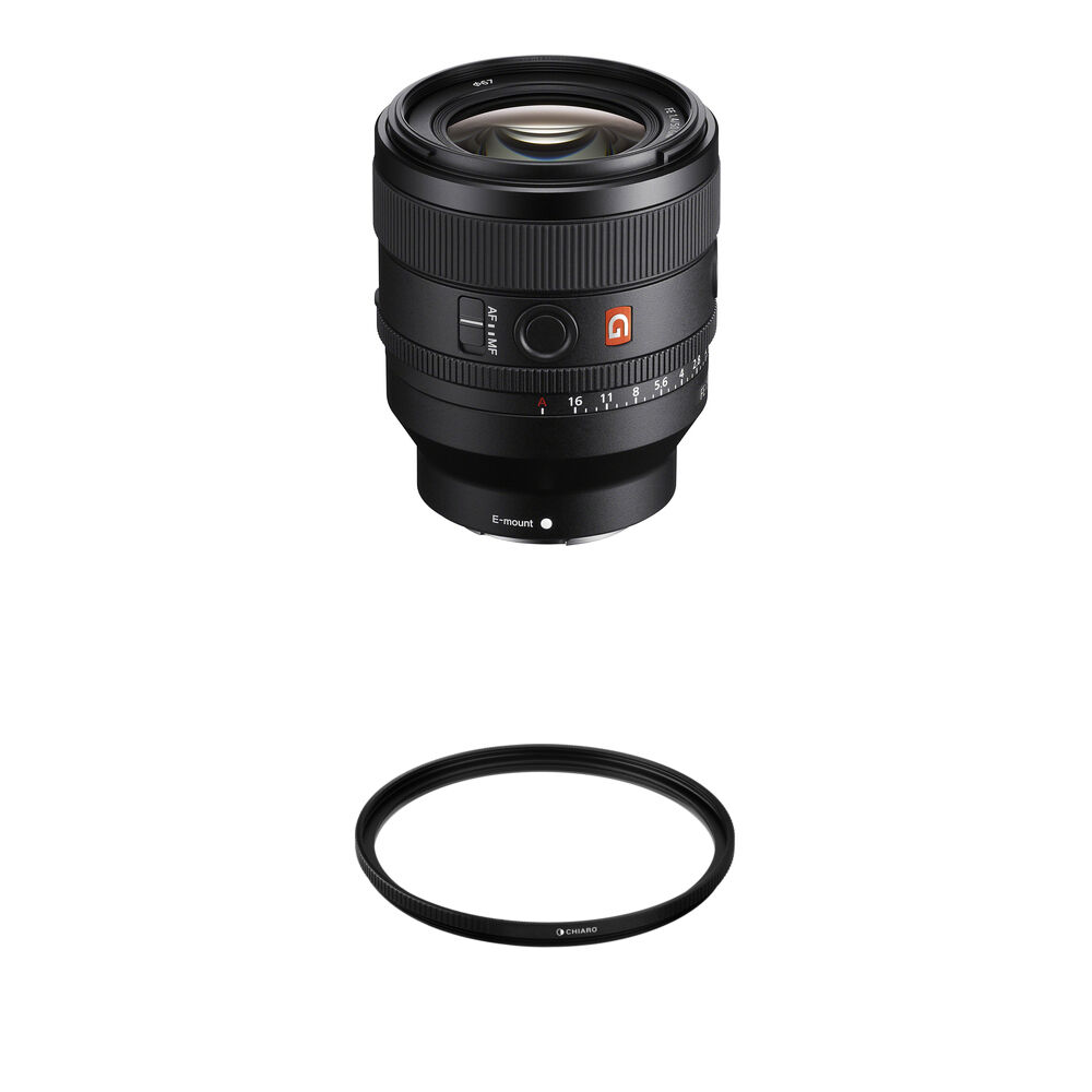 Sony Objetivo FE 50mm f/1.4 GM con Filtro UV de 67mm