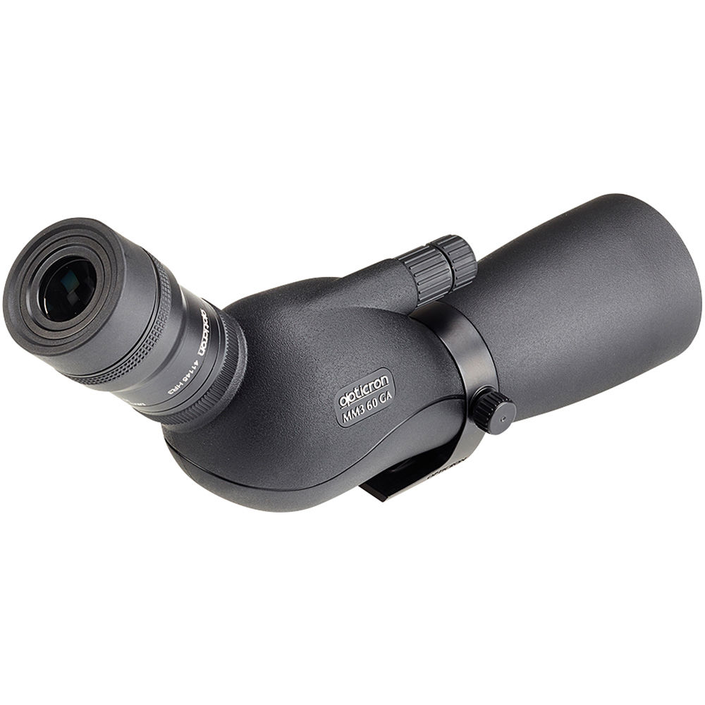 Opticron MM3 60 GA/45 16-48x Telescopio Spotting con Visión Angulada, Lente Objetivo de 6
