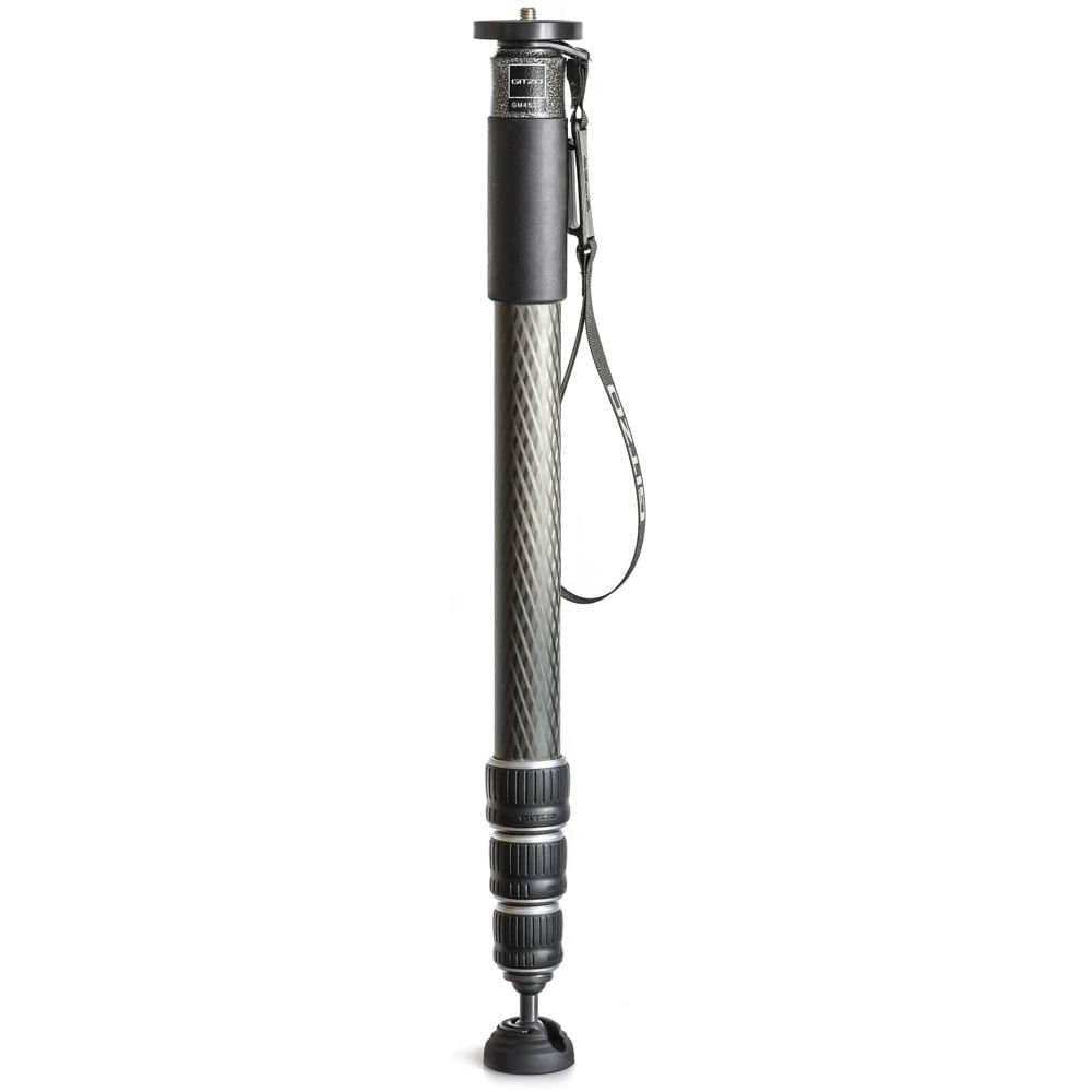 Gitzo Monopod GM4542 Series 4 Carbon Fiber 77.2 lb Capacidad de Carga, 62.6"" Altura Máxim