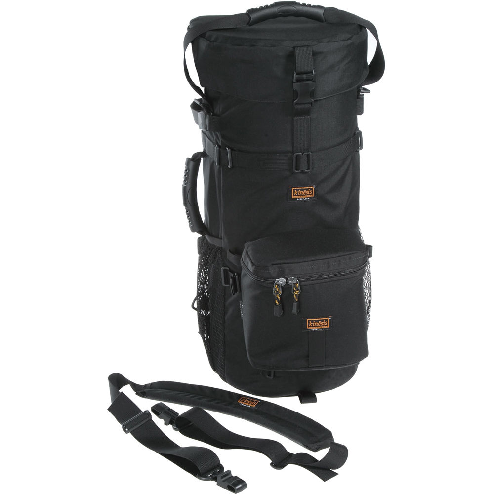 Kinesis L522 PolyCore Long Lens Case 500 - Negro, Compatible con Sistema de Sujeción Kine