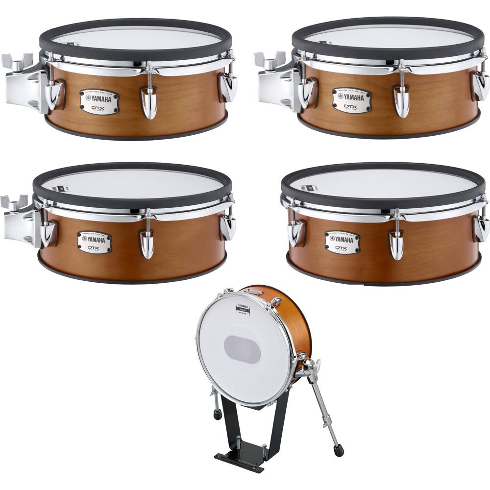Yamaha DTP10-M Set de Pads de Malla con Conchas de Madera para Kit de Batería Electrónic