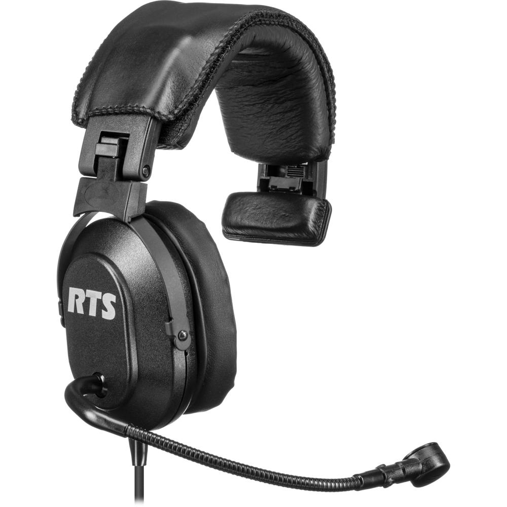 RTS HR-1 Auricular Monofónico con Micrófono Plegable y Cancelación de Ruido