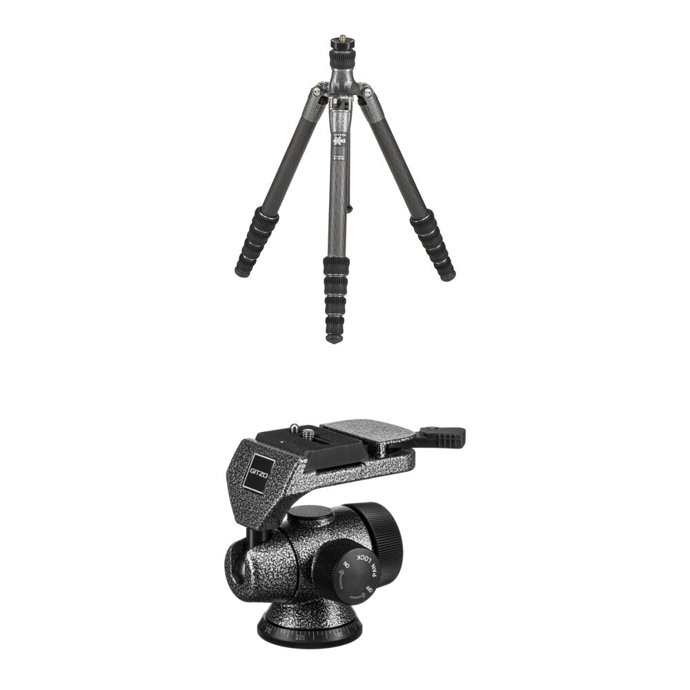 Gitzo Tripode de Carbono GIGT1555T Traveler Series 1 con Cabezal de Bola GH2750QR
