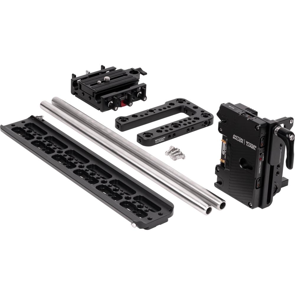 Wooden Camera Kit Accesorios Unificado para Sony FX6 con Base de Montaje Gold Mount